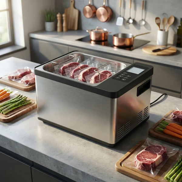 Cuiseur sous vide 12,5 litres pour cuisson basse température stable
