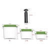 Boite alimentaire sous vide avec pompe - (LOT DE 3)