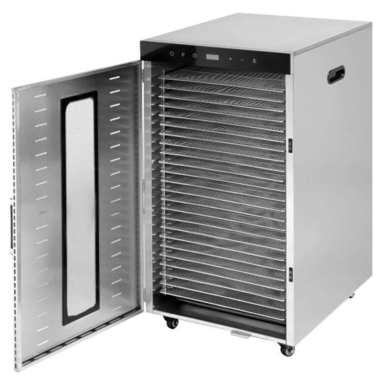 Déshydrateur Alimentaire Professionnel - 24 Plateaux (2000W / 30 à 90°C)