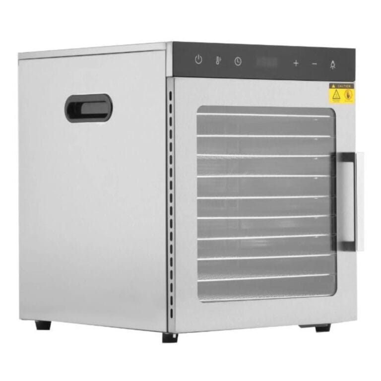 Déshydrateur Inox - 10 Plateaux (800W / 30 à 90°C)
