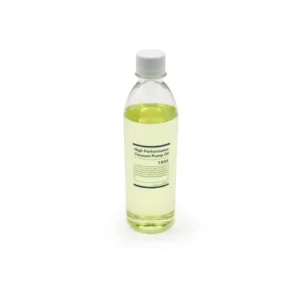 1 bouteille d’huile supplémentaire pour la pompe