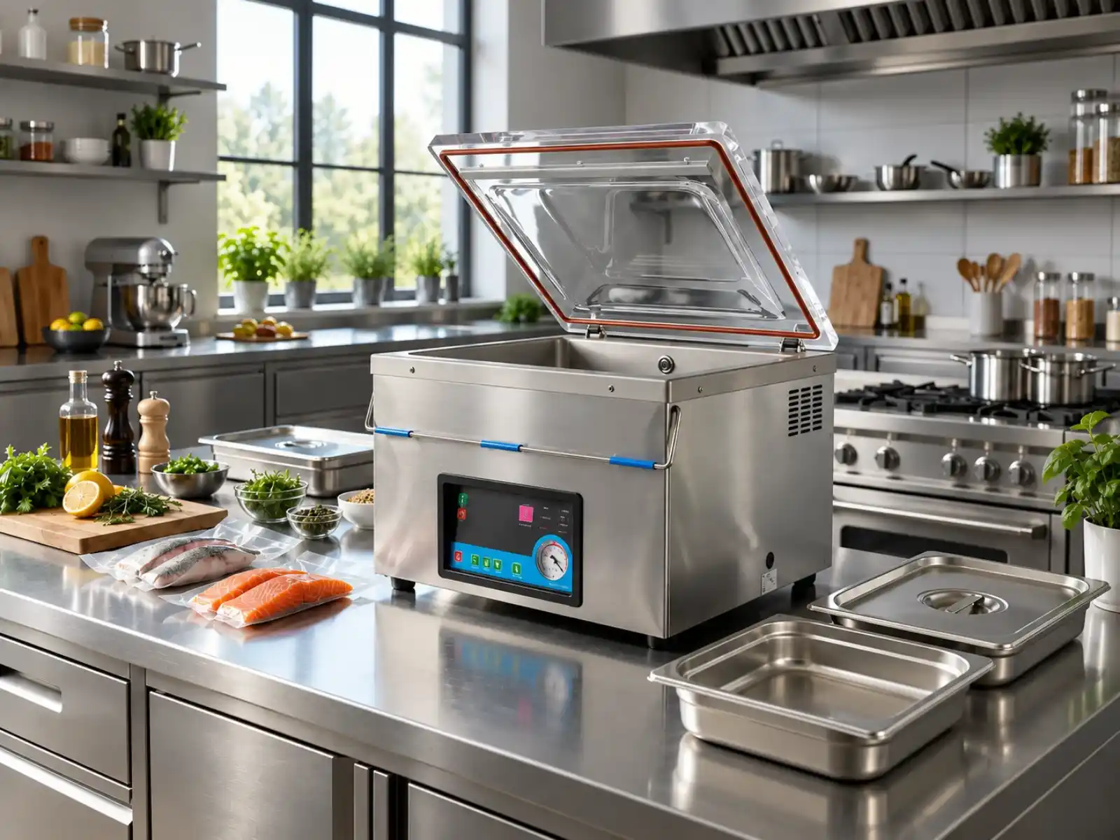 Machine sous vide professionnelle à cloche